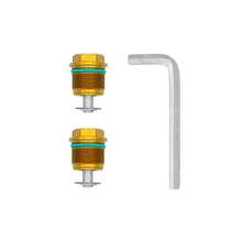 Load image into Gallery viewer, TB Parts Gold Fork Preload Cap - Honda CRF110 WITH TB FORKS ONLY!!!