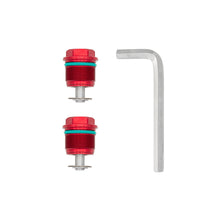 Load image into Gallery viewer, TB Parts Red Fork Preload Cap - Honda CRF110 WITH TB FORKS ONLY!!!