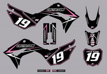 Load image into Gallery viewer, 2019-2025 Honda CRF110 Full Graphics Kit (PINK) Arrow Series - CRF110.COM