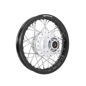 TB Parts Black Wheel Assembly Set, HD Aluminum Rims, HD spokes – All CRF110