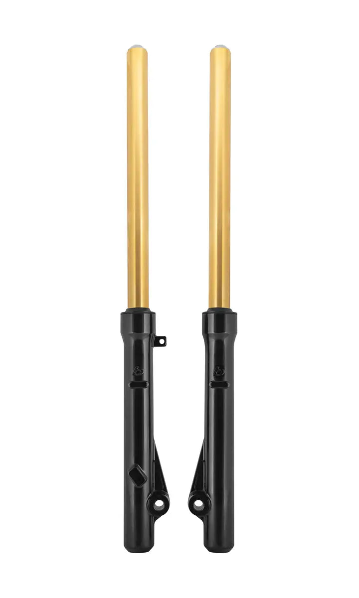 TB Parts Fork Assembly Set - All Honda CRF110 - GOLD TiN Coated Upper Fork Tubes