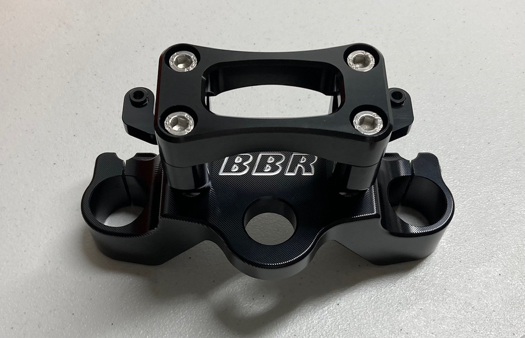 NEW!! BBR 2013-2025 Honda CRF110 Billet Top Triple Clamp in Black