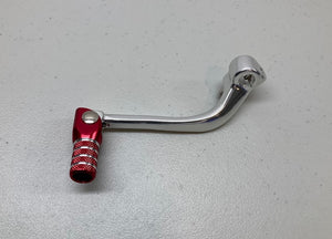 Honda CRF110 +8mm Shift Lever CRF110 (Silver with Red Tip) 2013-2025 by Factory Metals