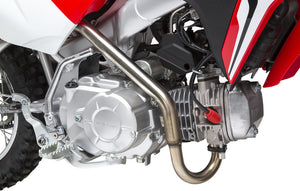 Header pipe Close up picture on crf110