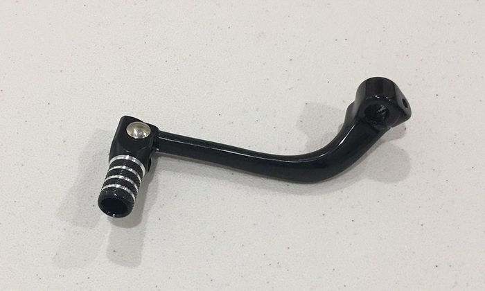 2013-2025 Honda CRF110 Shift Lever +8mm with Folding Tip (ALL Black) by Factory Metals