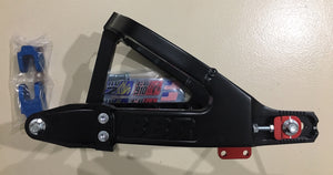Honda CRF110 Extended Stock Comp Swing Arm by BBR Motorsports (Satin Black)