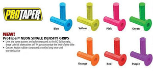 Pro-Taper Neon MX Grips - 7/8" for Full Size Throttles in 7 colors