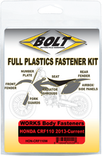 Load image into Gallery viewer, BOLT BODY WORK FASTENER KIT HONDA CRF110
