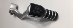 Close up of TB Logo on Black Shifter folding tip